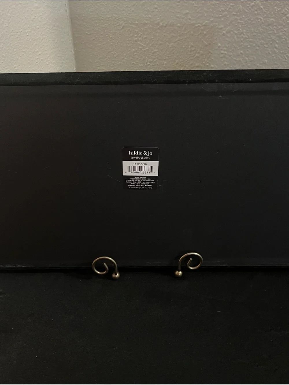 Black Velvet Multi-Compartment Jewelry Organizer
